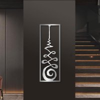 Unalome Metal Wall Art